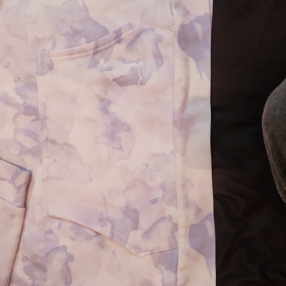 Lazypants Cooper hoodie in blue and lilac sponge - Picture 2 of 9